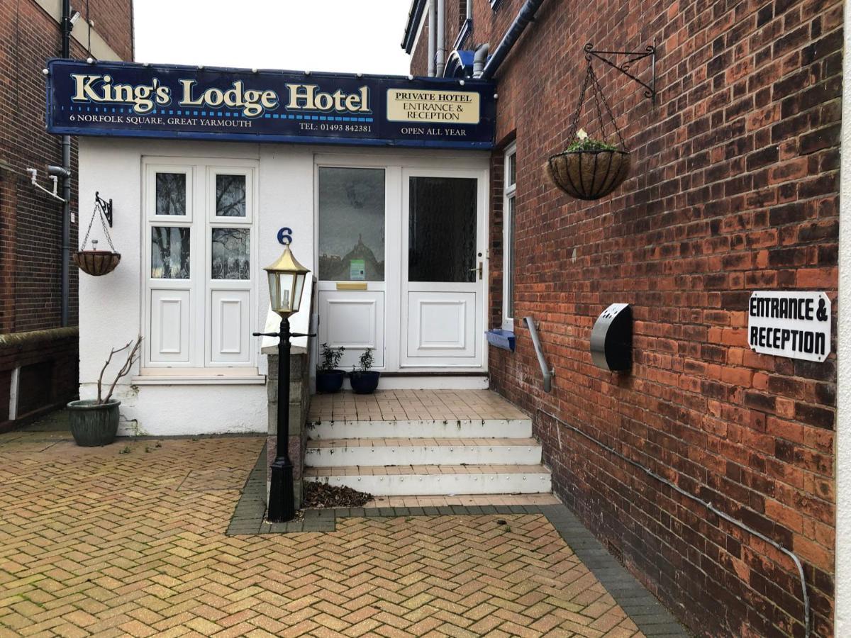 Kings Lodge Hotel Great Yarmouth Esterno foto